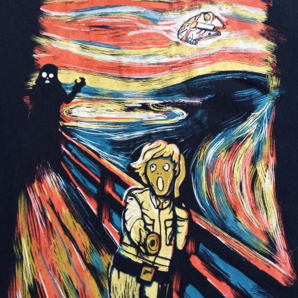 Star wars Vader, Luke, Bengal style shirt RARE!!!! - Picture 2 of 4